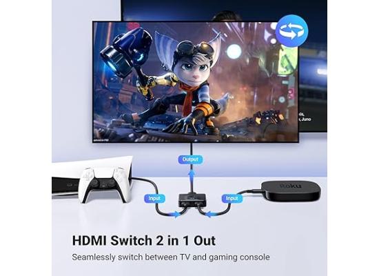UGREEN HDMI Switch 4K 60Hz HDMI Splitter Bi-directional Switcher